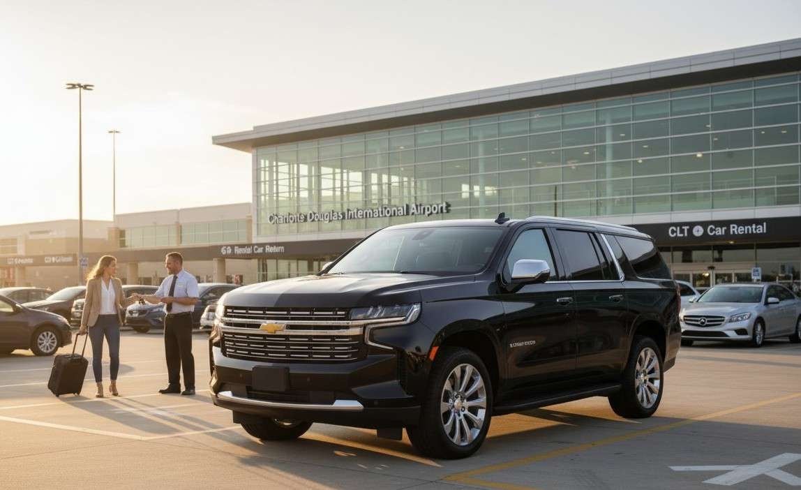 Car Rental at CLT Airport : RDU Black Car